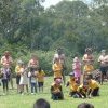 Children dancing at Bents Basin, Gulguer, 2011